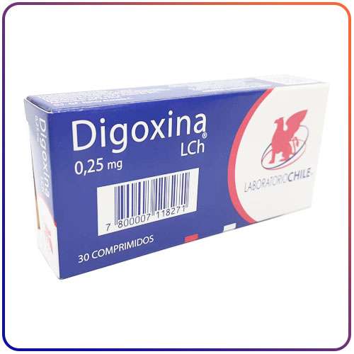 DIGOXINA 0.25 MG X 30 COMPRIMIDOS